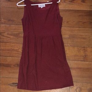 Jack wills burgundy dress